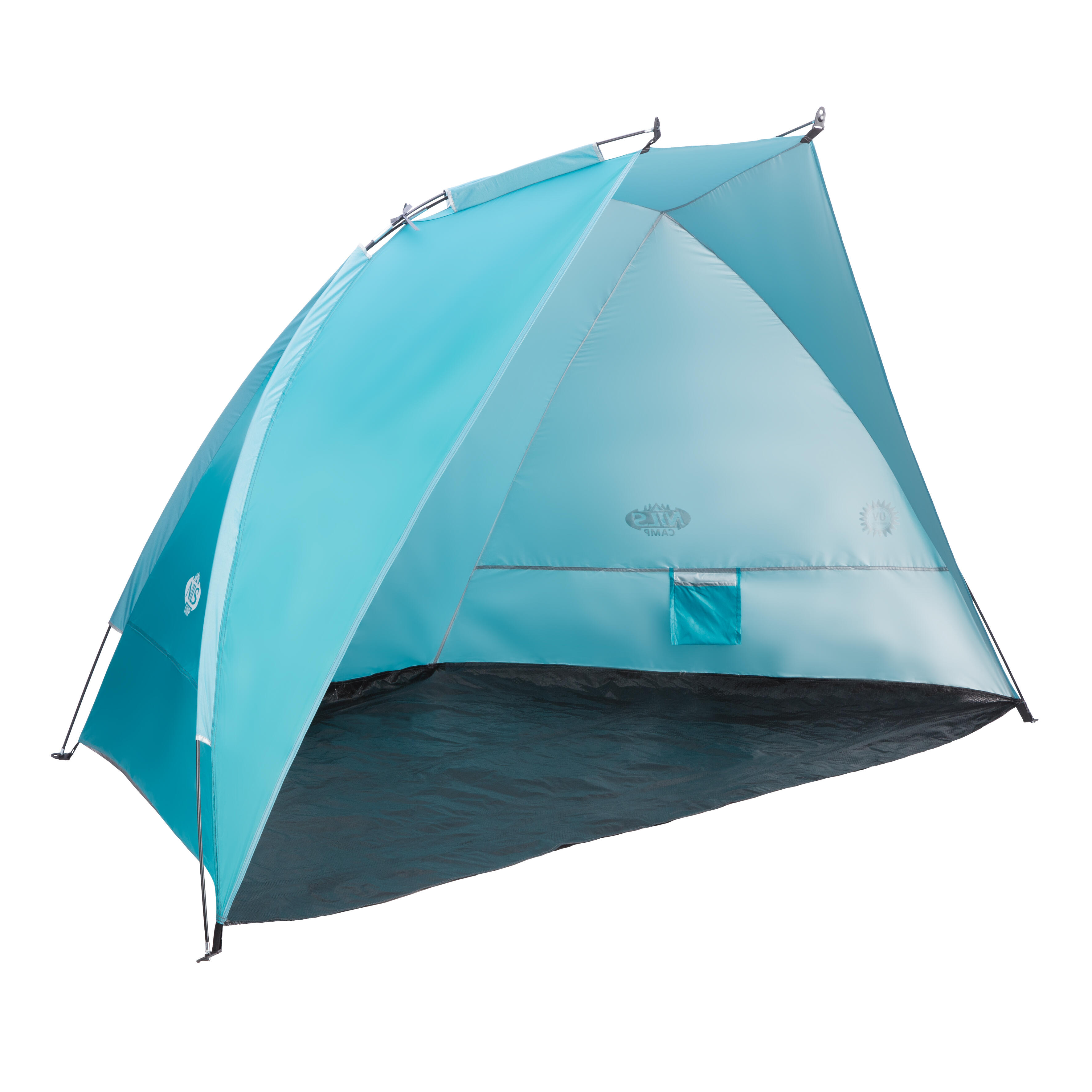 Nils Camp - Tente De Plage Pliante Au Sol Nils Camp Nc8030 - Abris Anti Uv - Bleu - No Size - Decathlon