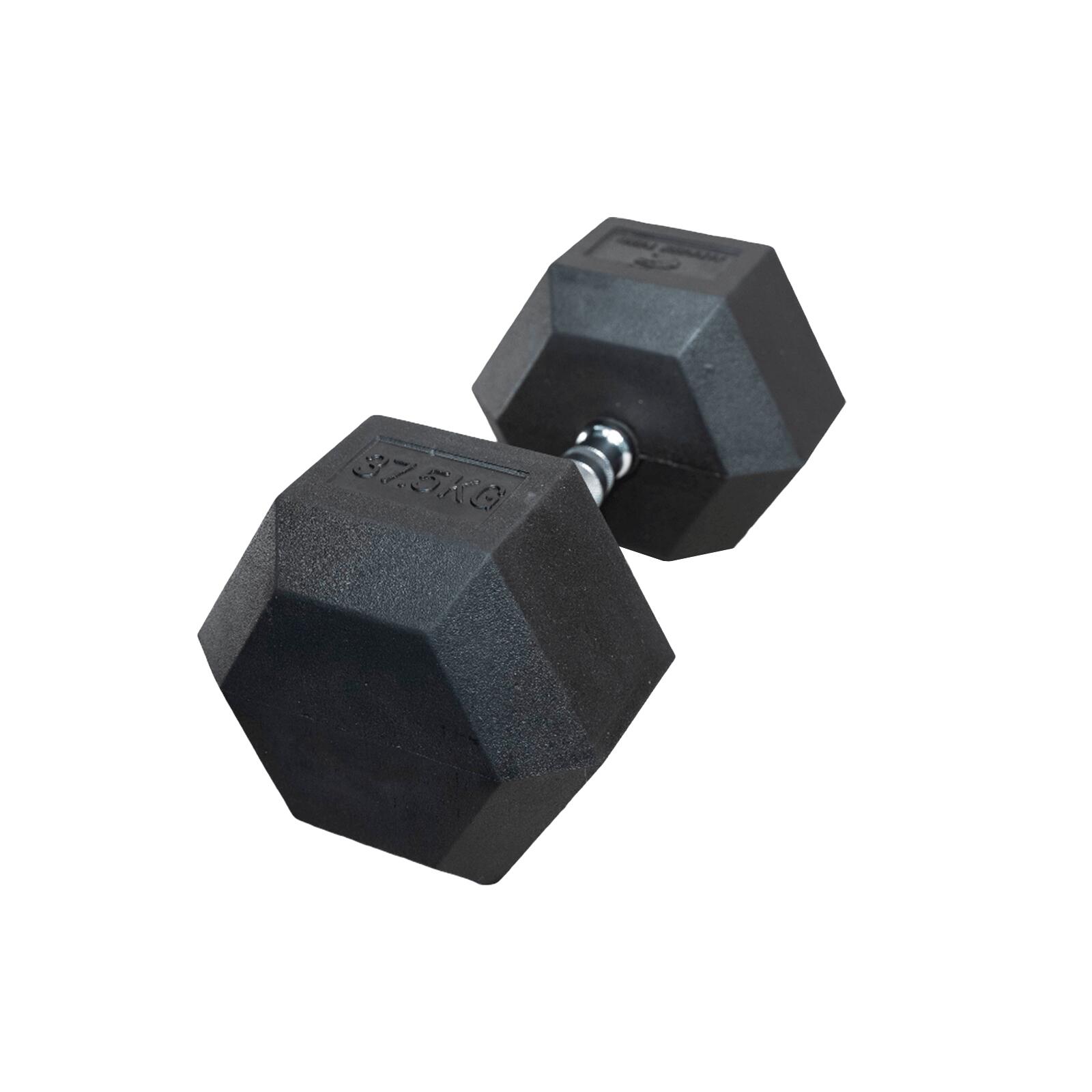 Haltères hexagonales 37,5kg Fitness Tech Set 2 Unités 2/8