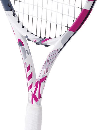 BABOLAT EVO Aero Pink Unstrung Tennis Racquet Grip 2 Tennis Racquet