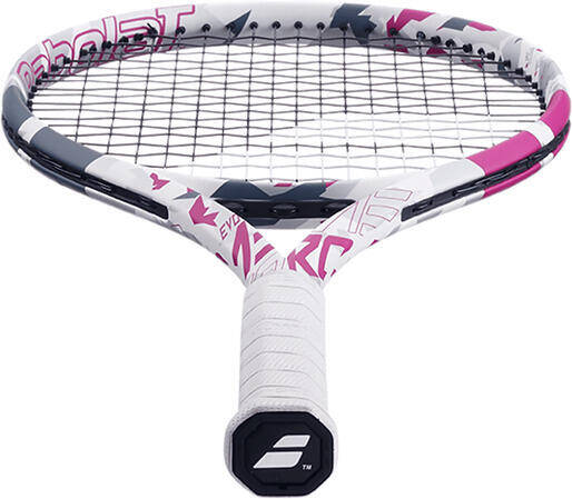 BABOLAT EVO Aero Pink Unstrung Tennis Racquet Grip 2 Tennis Racquet -  5