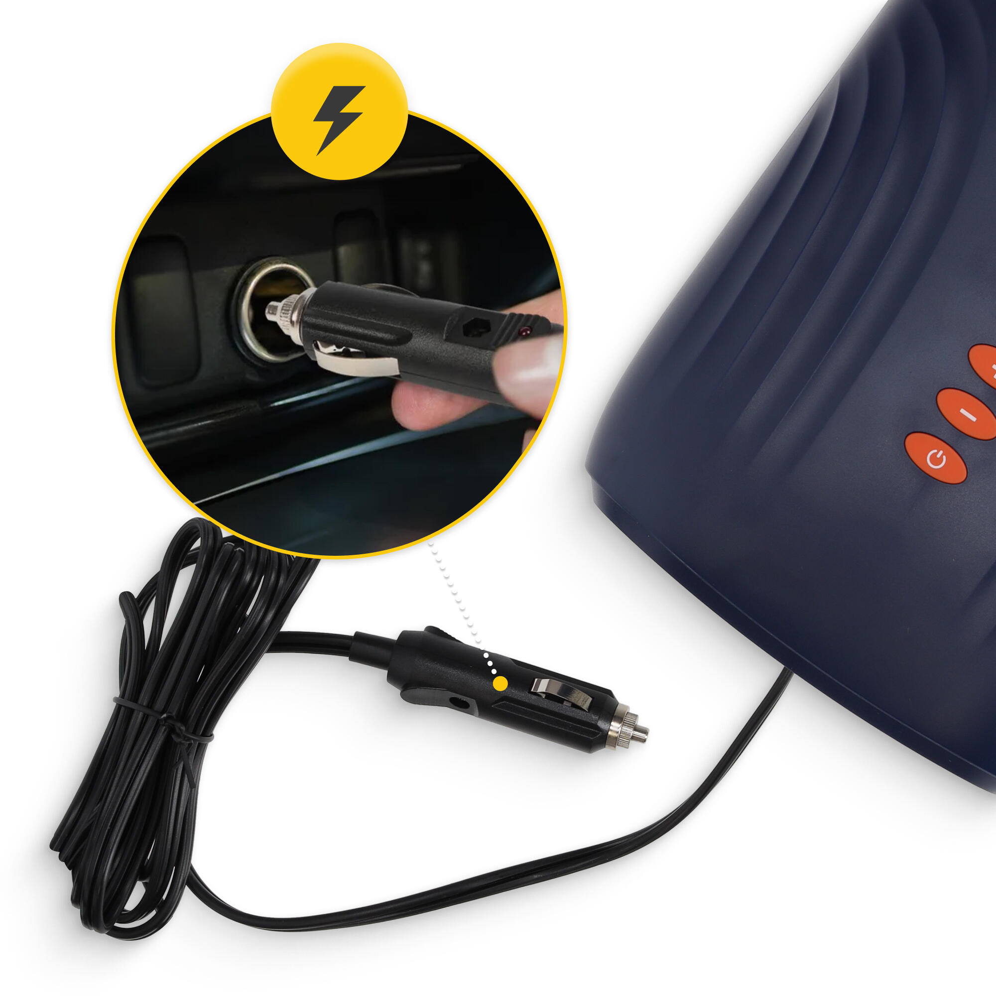 Pomp Stand Up Paddle SUP Unisex TSUNAMI Elektrisch 20 PSI Auto 12V 5/7