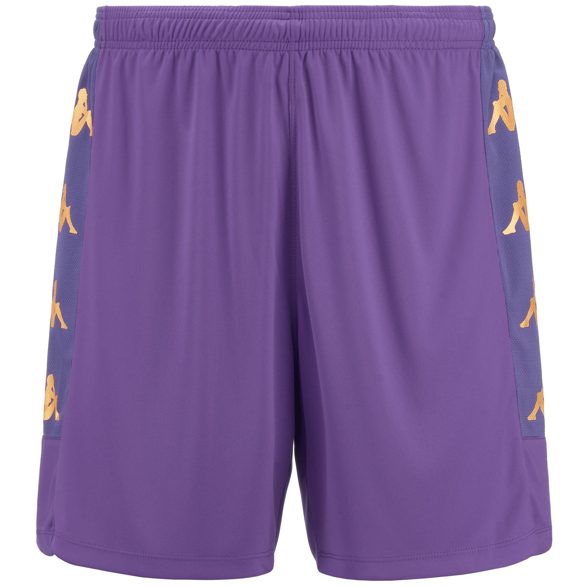 Kappa - Short Multisports Garçon Gondo Bordeaux - Short - Multicolore|violet - 6 À 8 Ans - Decathlon