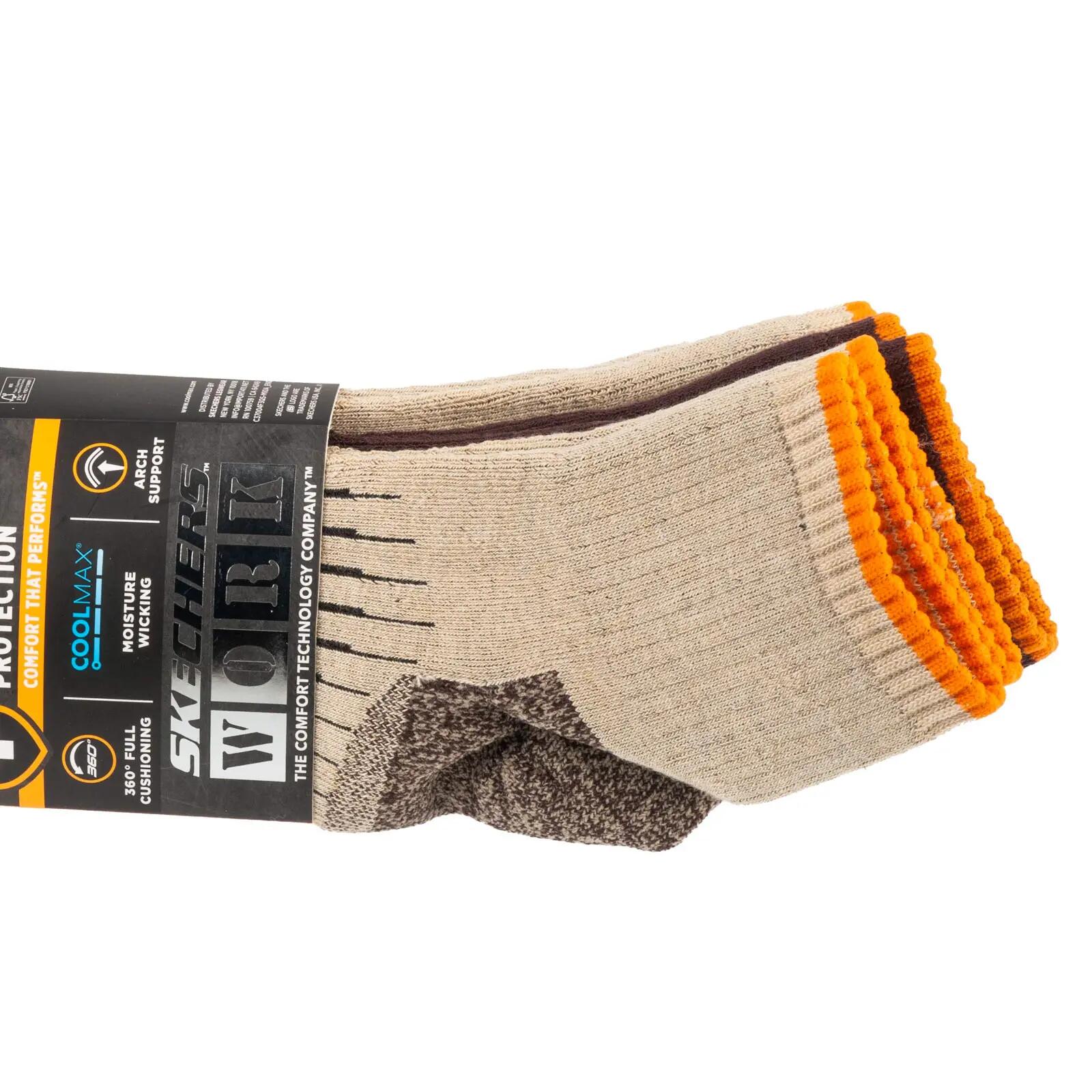 Skarpetki sportowe męskie  3pk Mens Work Qtr Socks 3/3
