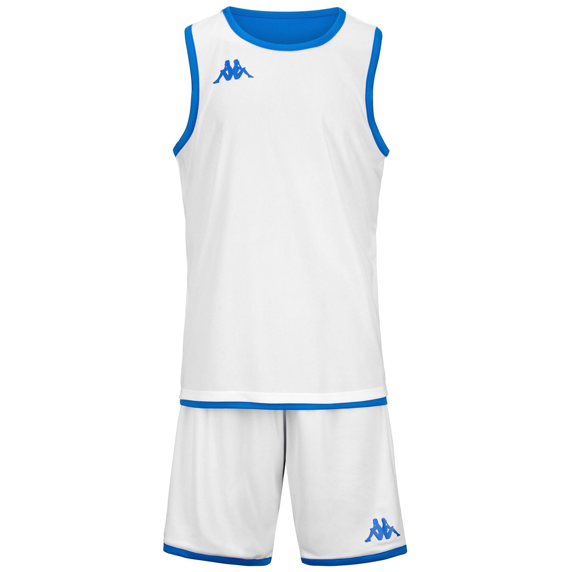 Kappa - Ensemble Basketball Homme Dancosi Bleu - Survêtement - Blanc|bleu|multicolore - 40 M - Decathlon