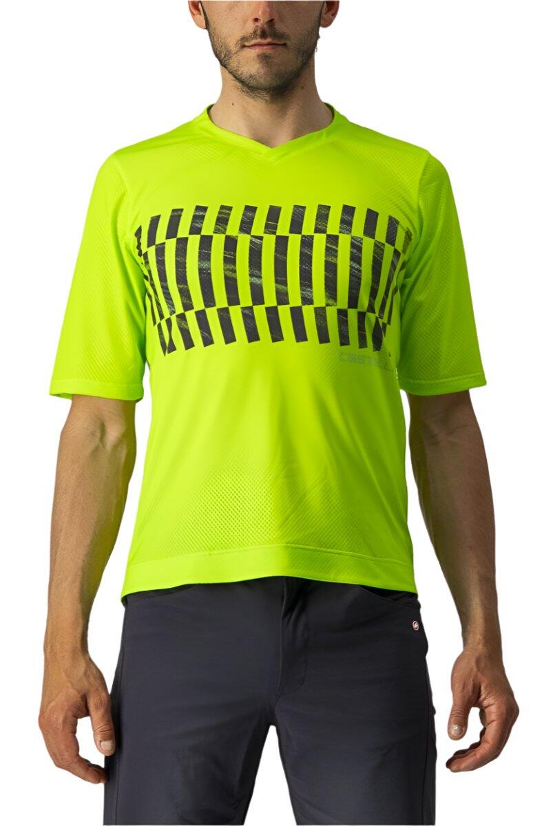 CASTELLI TRAIL TECH TEE ELECTRIC