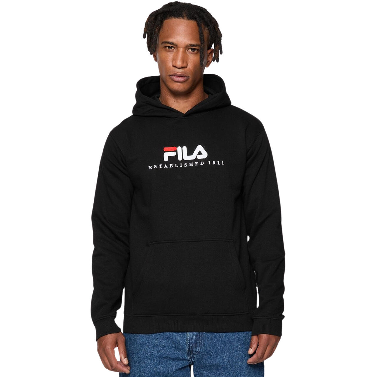 Bluza męska Fila Brunssum czarna FAU0145 80010 R. M