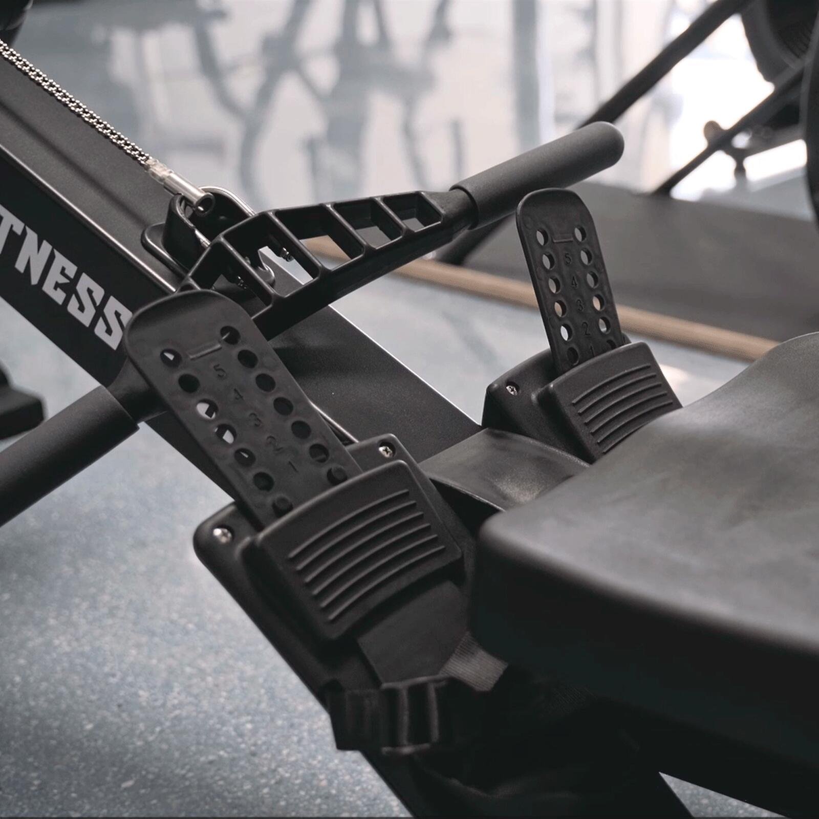 Rameur à air pliable professionnel Fitness Tech 6/8
