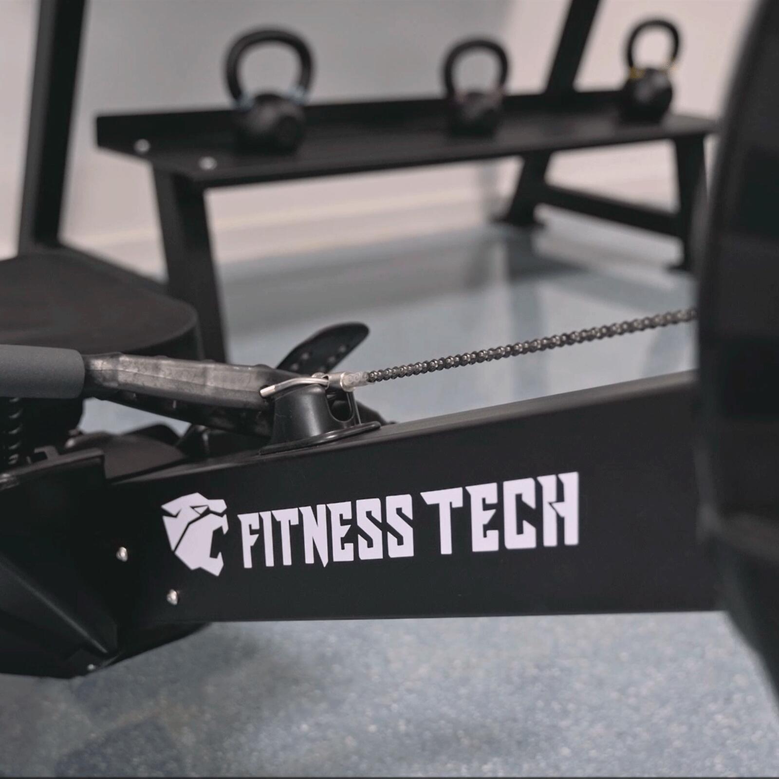 Rameur à air pliable professionnel Fitness Tech 7/8