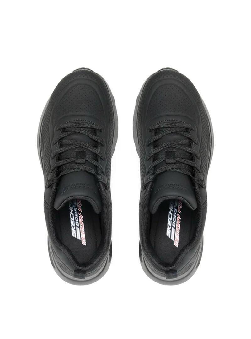 Sapatilhas femininas Skechers Bobs buno Preto 4/5