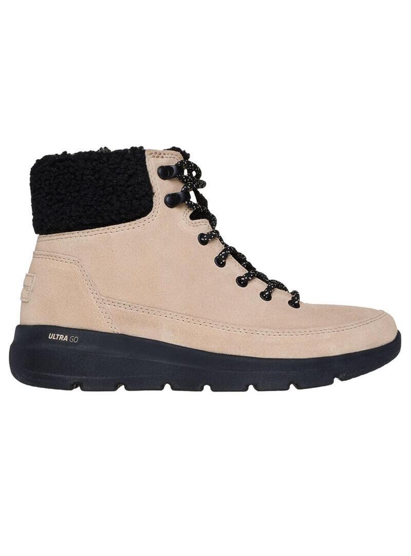 SKECHERS Women's Skechers Glacial Ultra Beige Boots