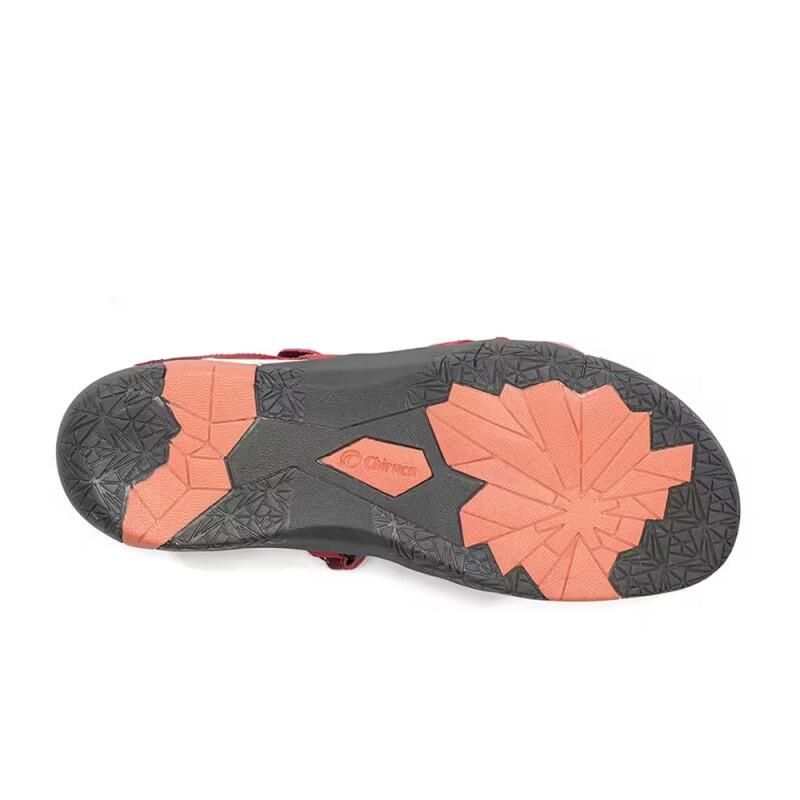 Sandales Plates Femme Chiruca Malibu 17 Bordeaux 5/5