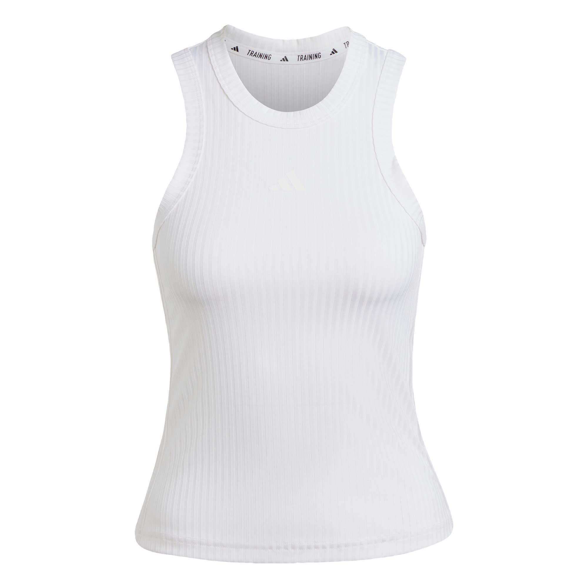 All Gym Seasonal Rib Tight Fit Tonal 3-Stripes Tanktop 2/5