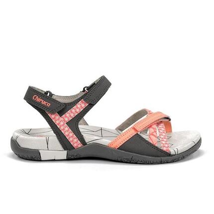 Flache Sandalen Damen Chiruca Valencia 28 Grau