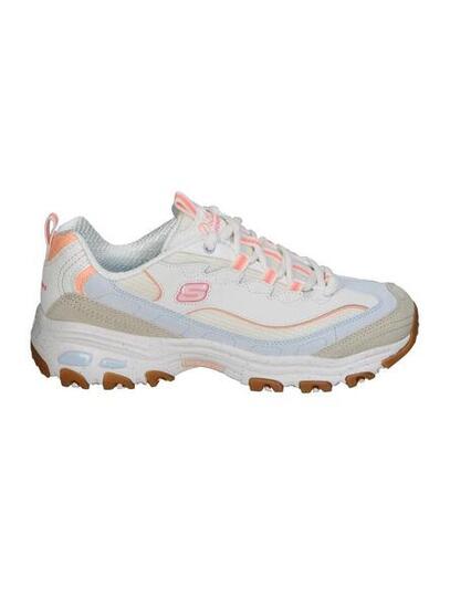Zapatillas para Mujer Skechers D'lites Blanco