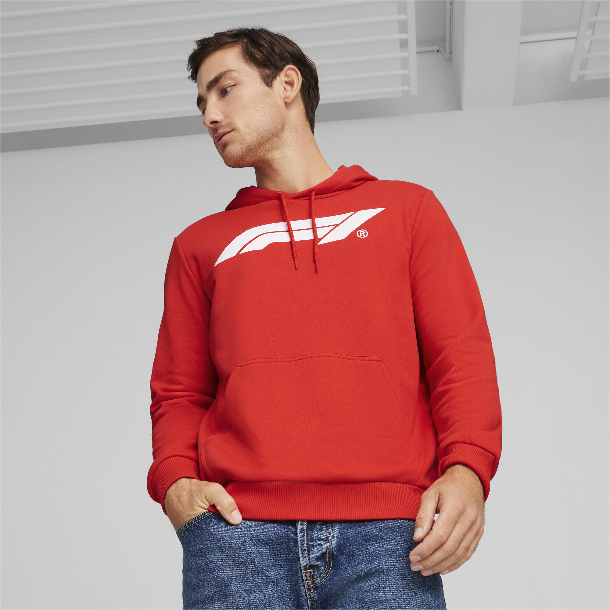 Felpa con cappuccio con logo Motorsport F1 ESS da uomo PUMA 2/7