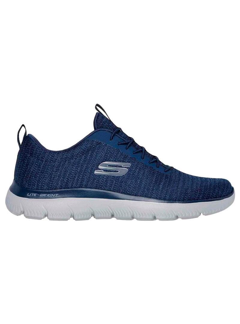 Zapatillas para Hombre Skechers  summits Marino 1/5
