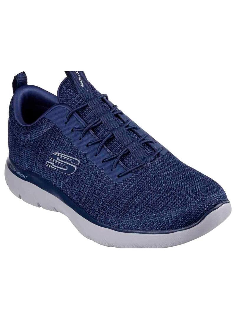 Zapatillas para Hombre Skechers  summits Marino 3/5