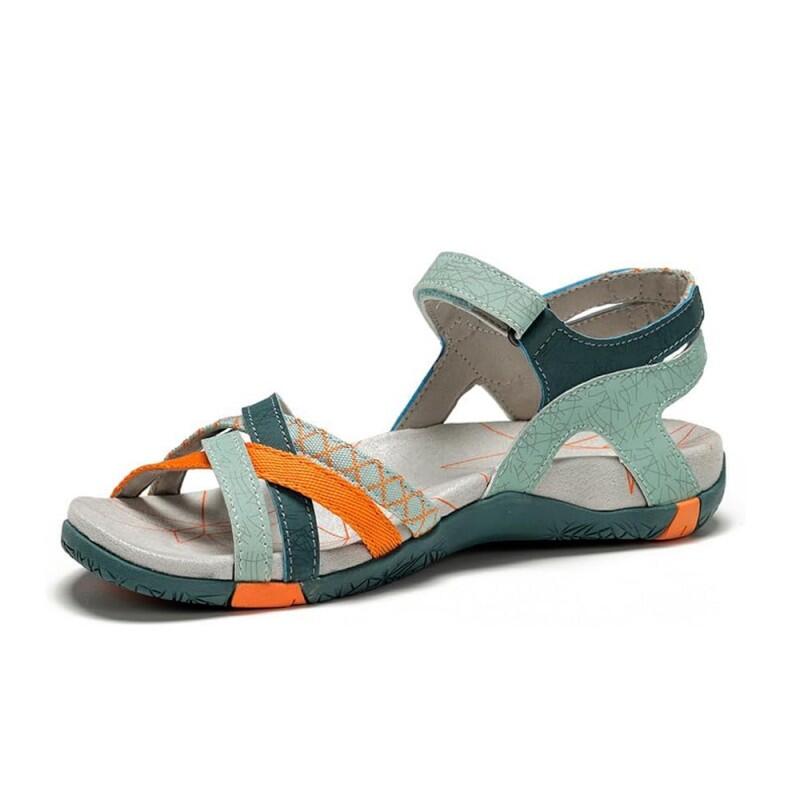 Sandales Plates Femme Chiruca Malibu 41 Vert 3/5
