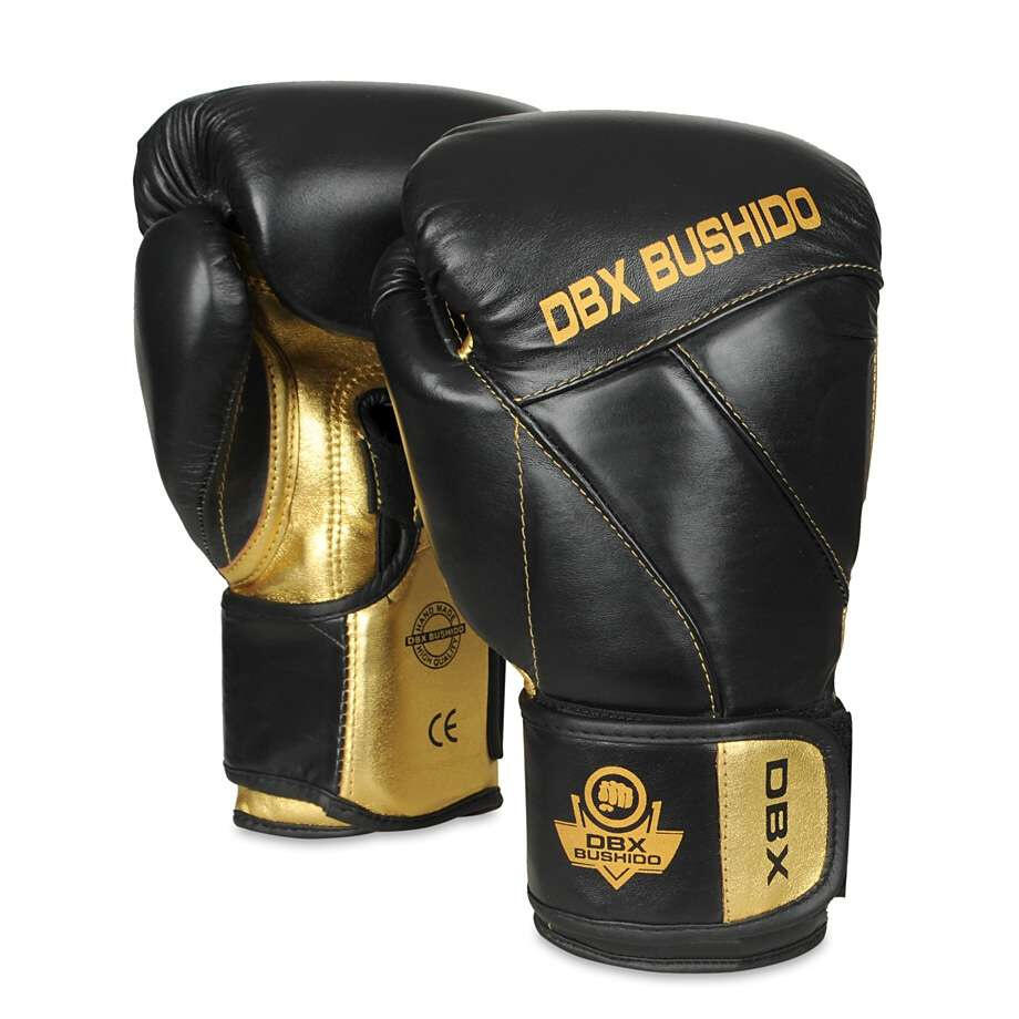 Gants de boxe DBX BUSHIDO en cuir naturel 7/7