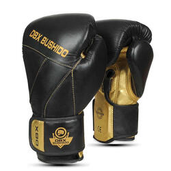 Gants de boxe DBX BUSHIDO en cuir naturel