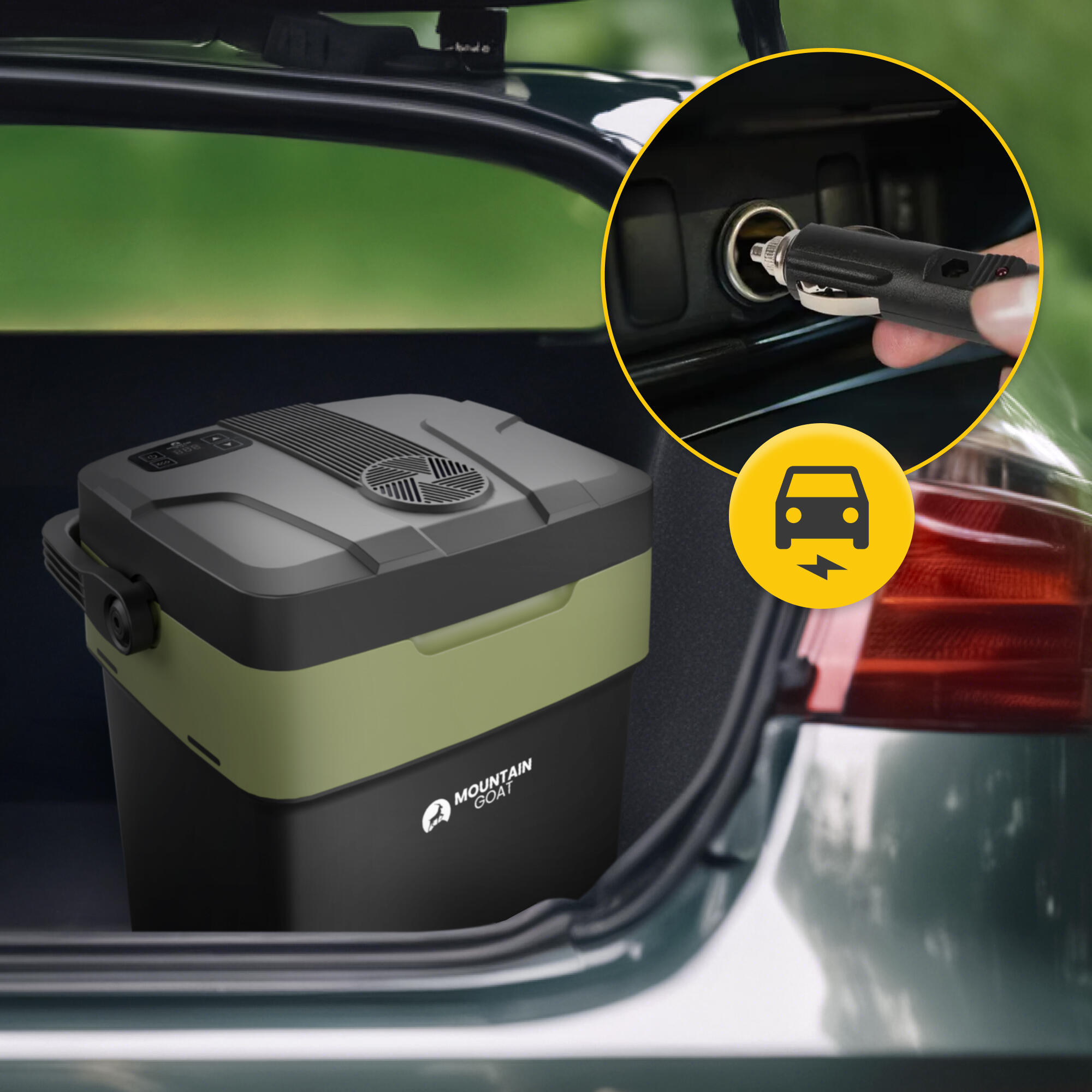 MOUNTAIN GOAT Kühlbox für unterwegs Tragbare Kühlbox für Auto & Camping 7/7