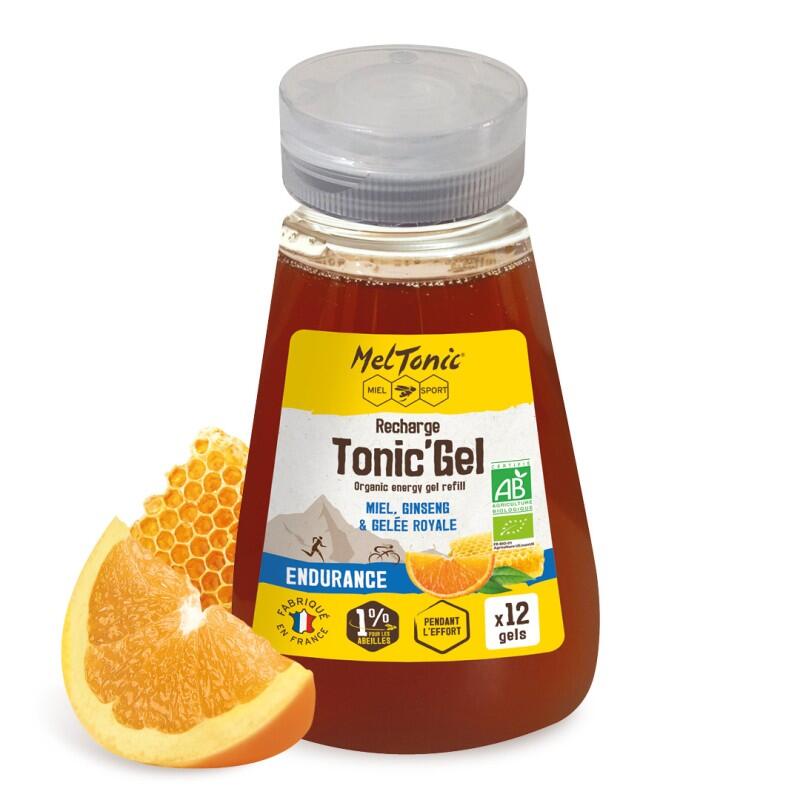 Meltonic - Recharge Gels Energetiques Bio Endurance - Miel Ginseng Gelee Royale - Crème Énergétique - Decathlon