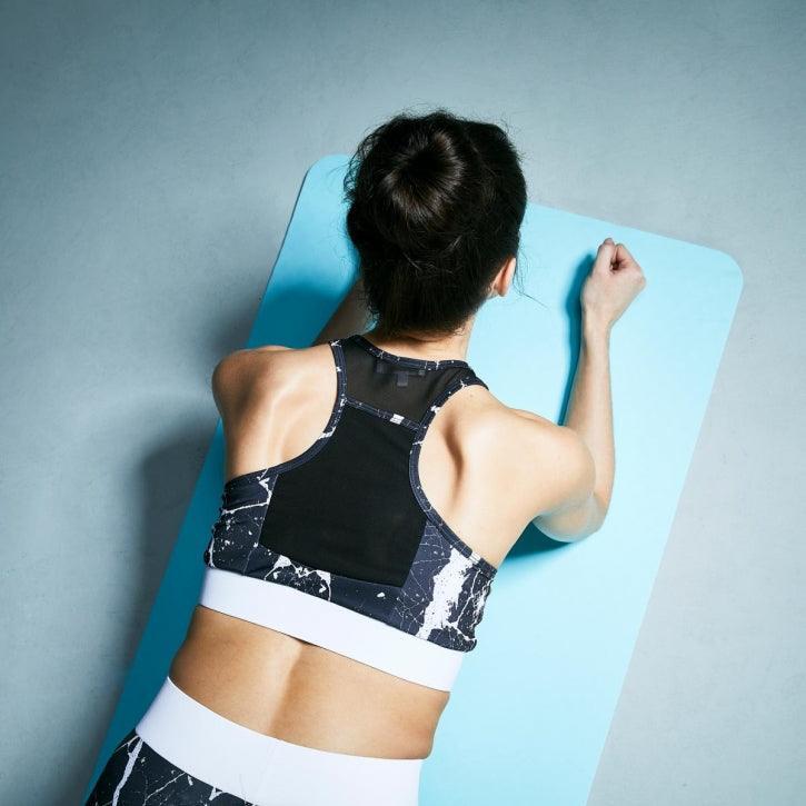 TAPETE BICOLOR 180CM X 60CM X 0,6CM | YOGA PILATES E FITNESS | SELECÇÃO DE CORES 3/10