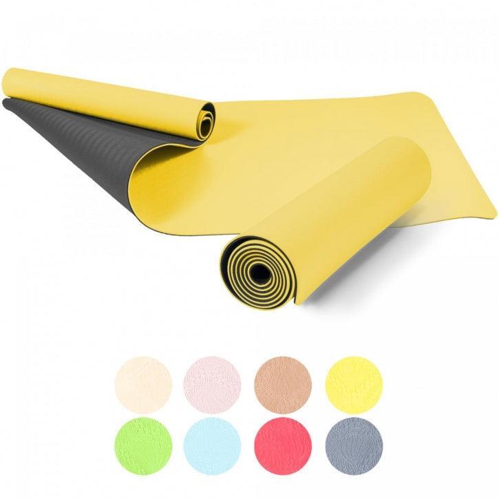 Esterilla Yoga Gorilla Sports Rojo/Negro 180x60x0,8cm 4/7
