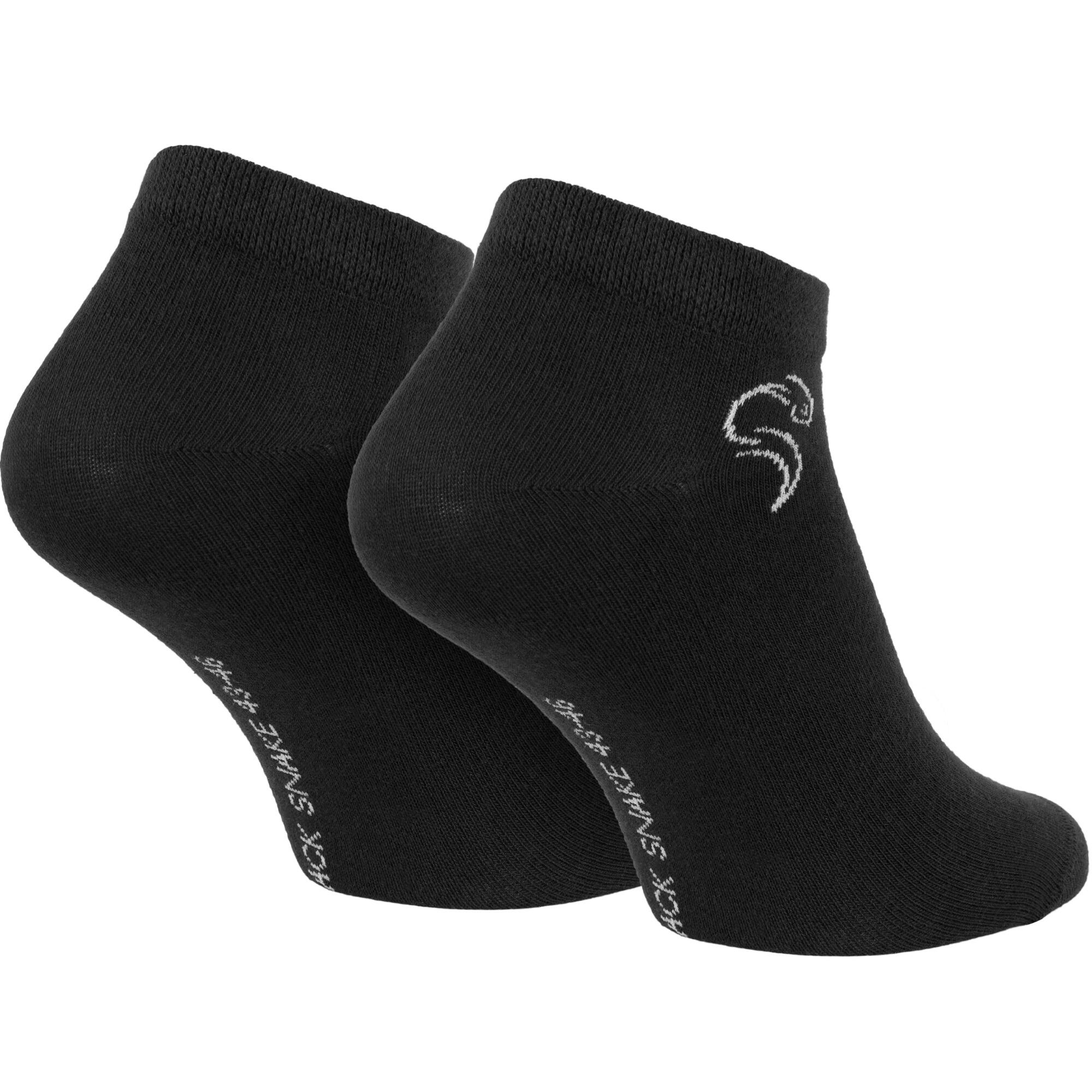 Basic Sneaker Socken | 12 Paar | Damen und Herren | Schwarz/Grau/Weiß 5/7