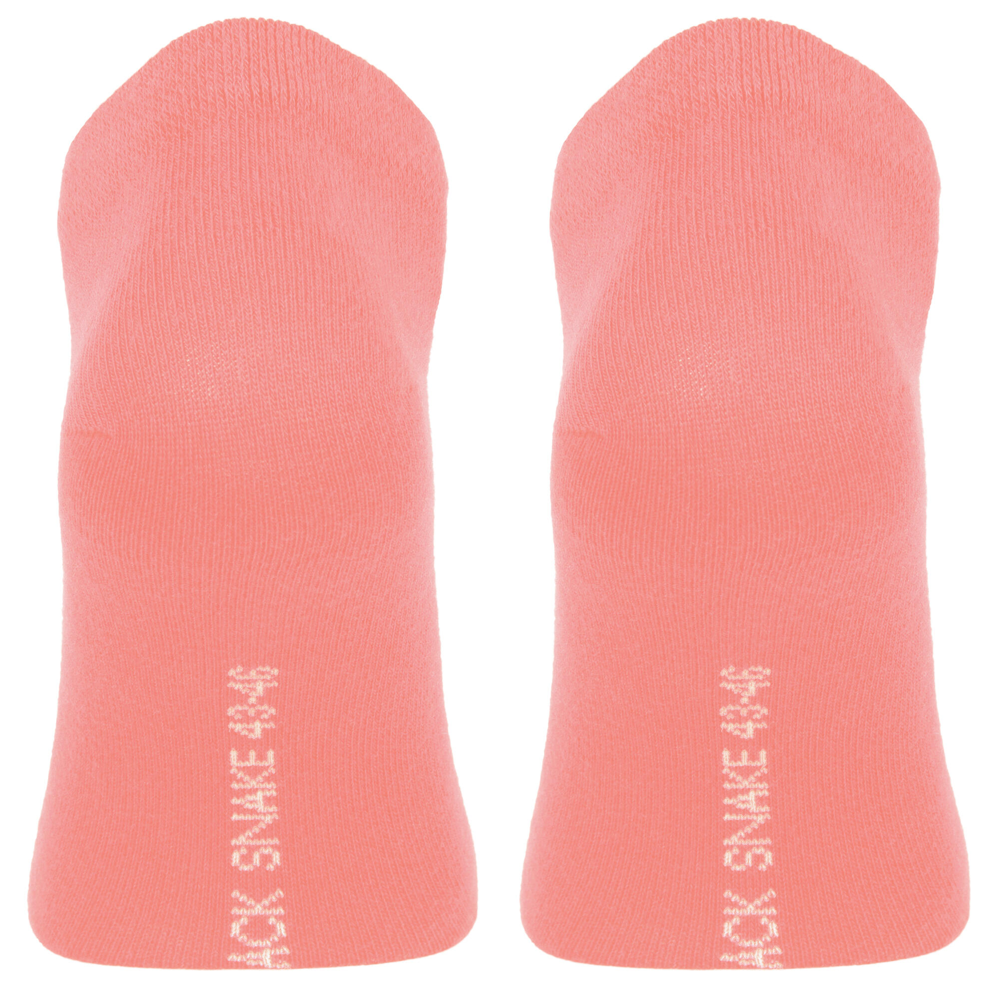 Basic Sneaker Socken | 12 Paar | Damen und Herren | Weiß/Rosa/Aprikot 6/7