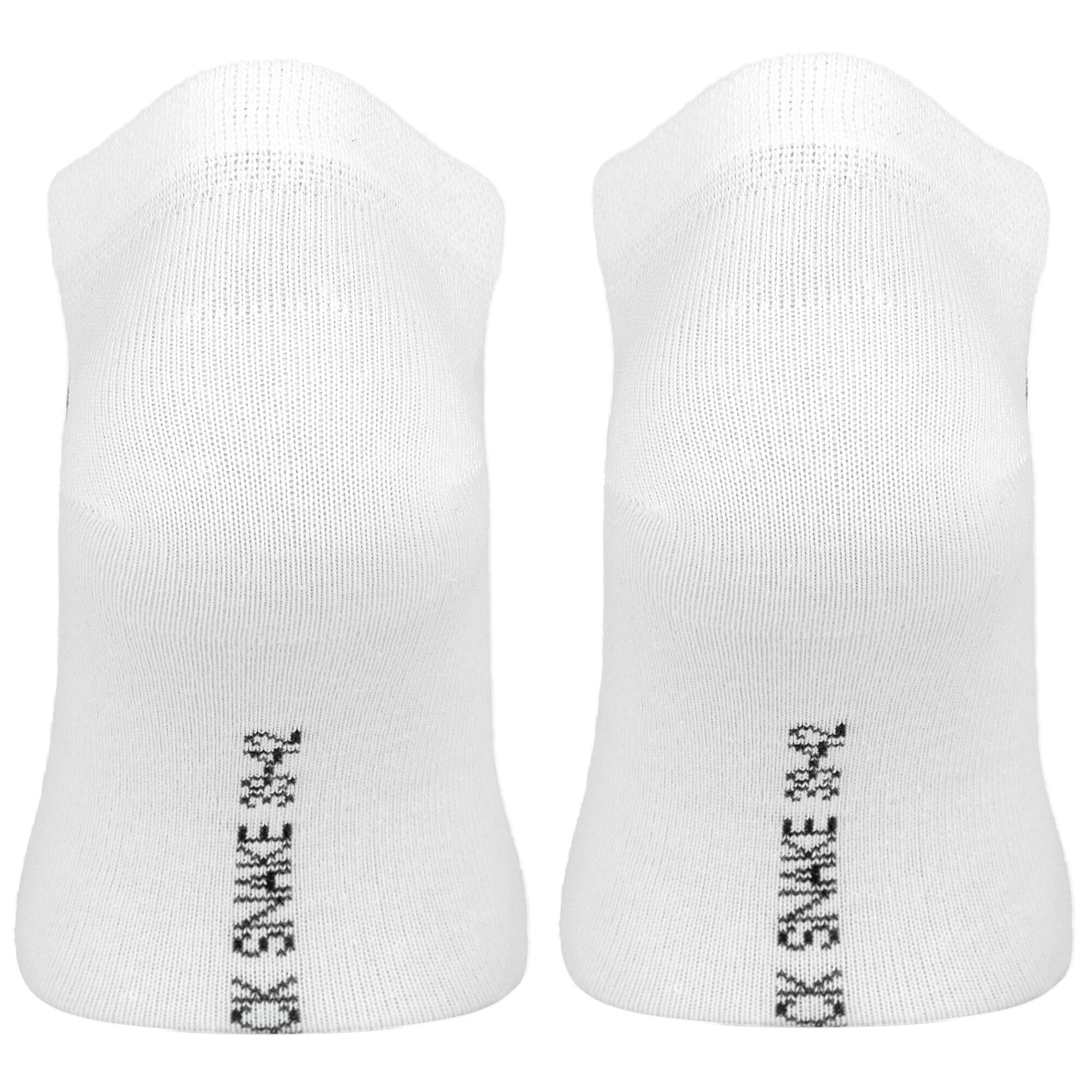 Basic Sneaker Socken | 12 Paar | Damen und Herren | Weiß 5/7