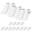 Basic Sneaker Sokken | 12 paar | Dames en Heren | Wit