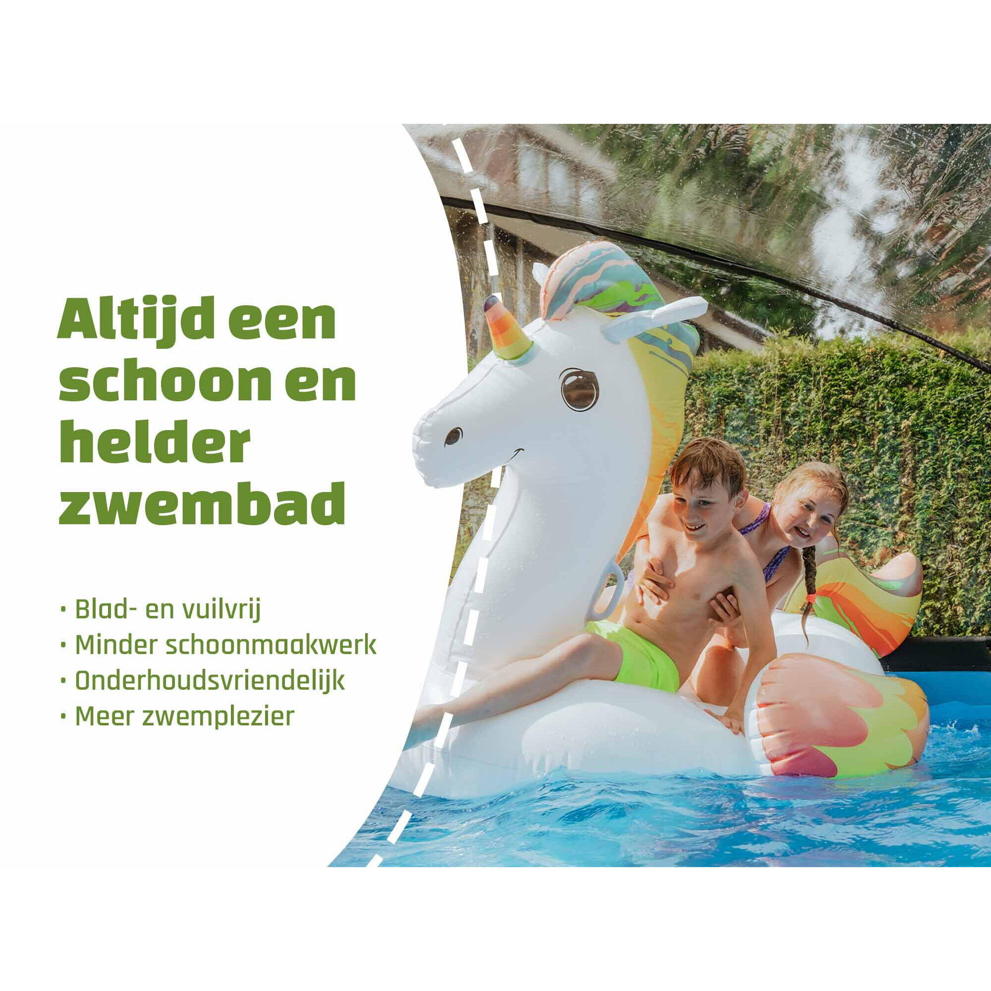 Pool Abdeckung ECO ø360cm - universal 3/7