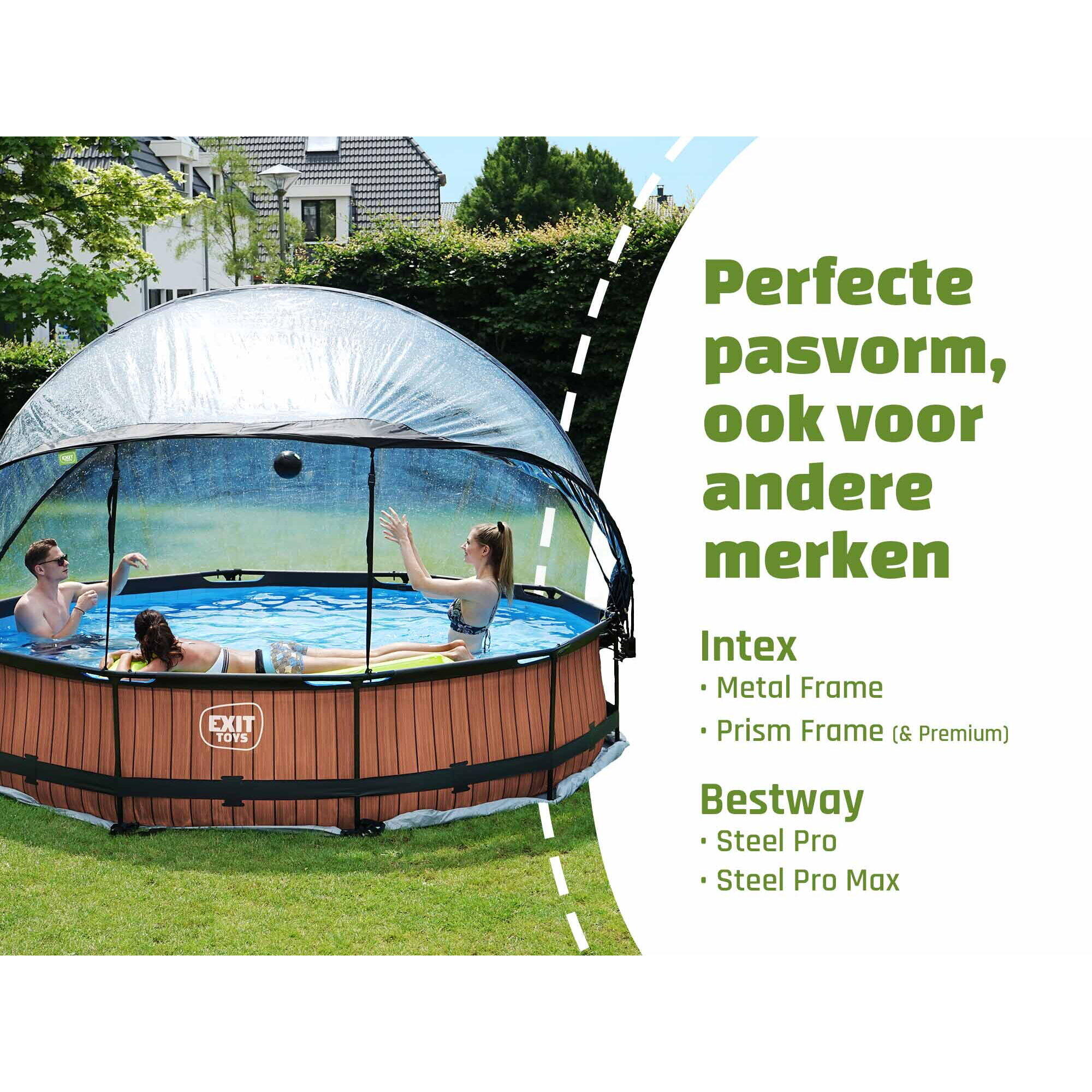 Pool Abdeckung ECO ø360cm - universal 4/7