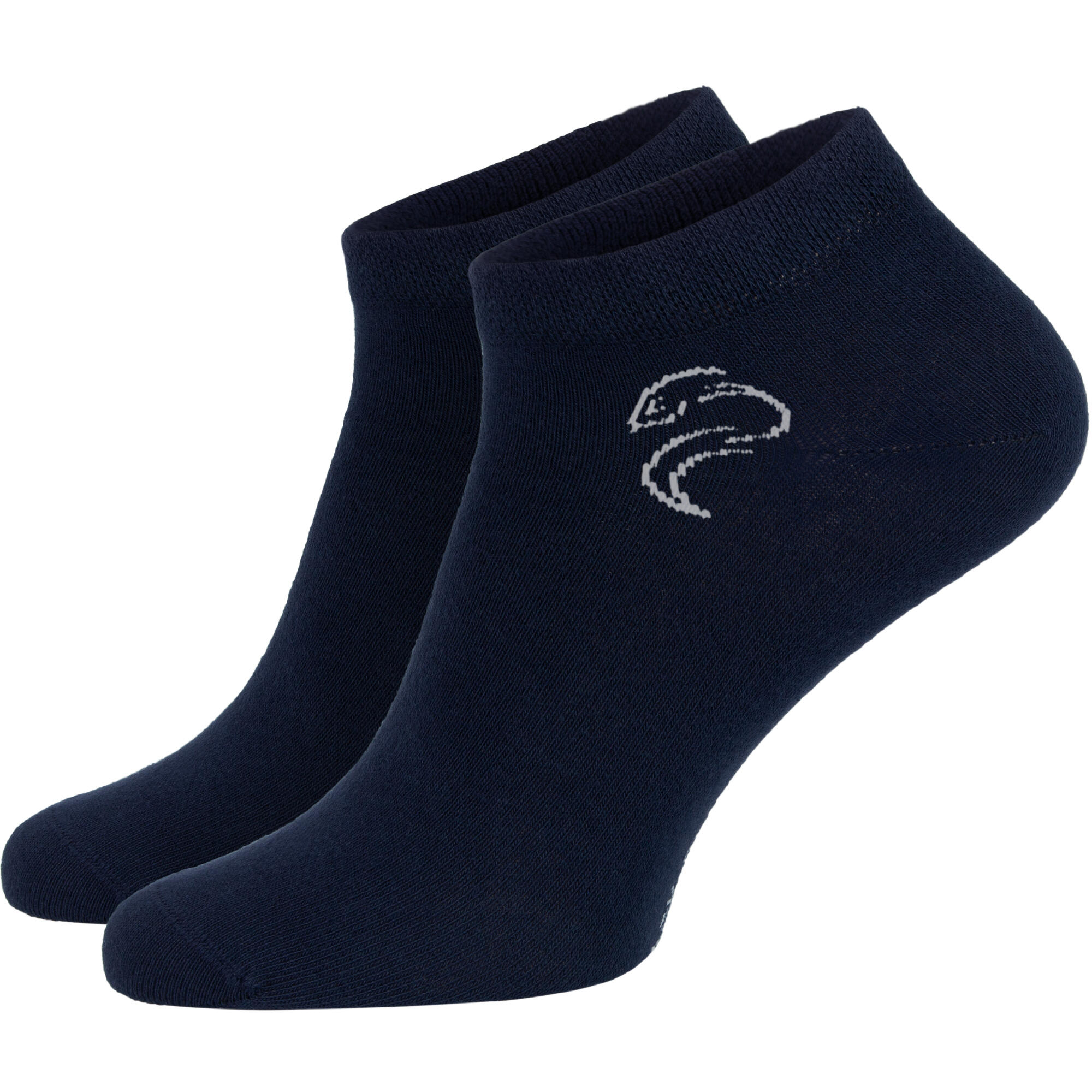 Basic Sneaker Socken | 12 Paar | Damen und Herren | Dunkelblau/Blau/Grau 4/7
