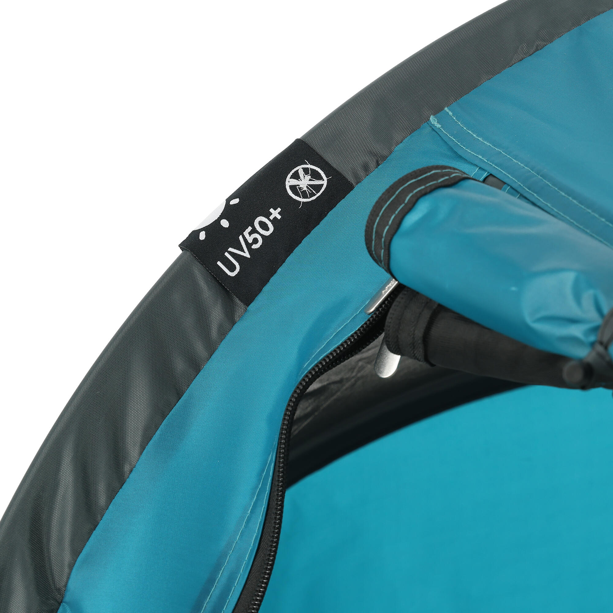 Deryan Lit de camping Peuter Luxe - Avec matelas autogonflant - Océan 5/8