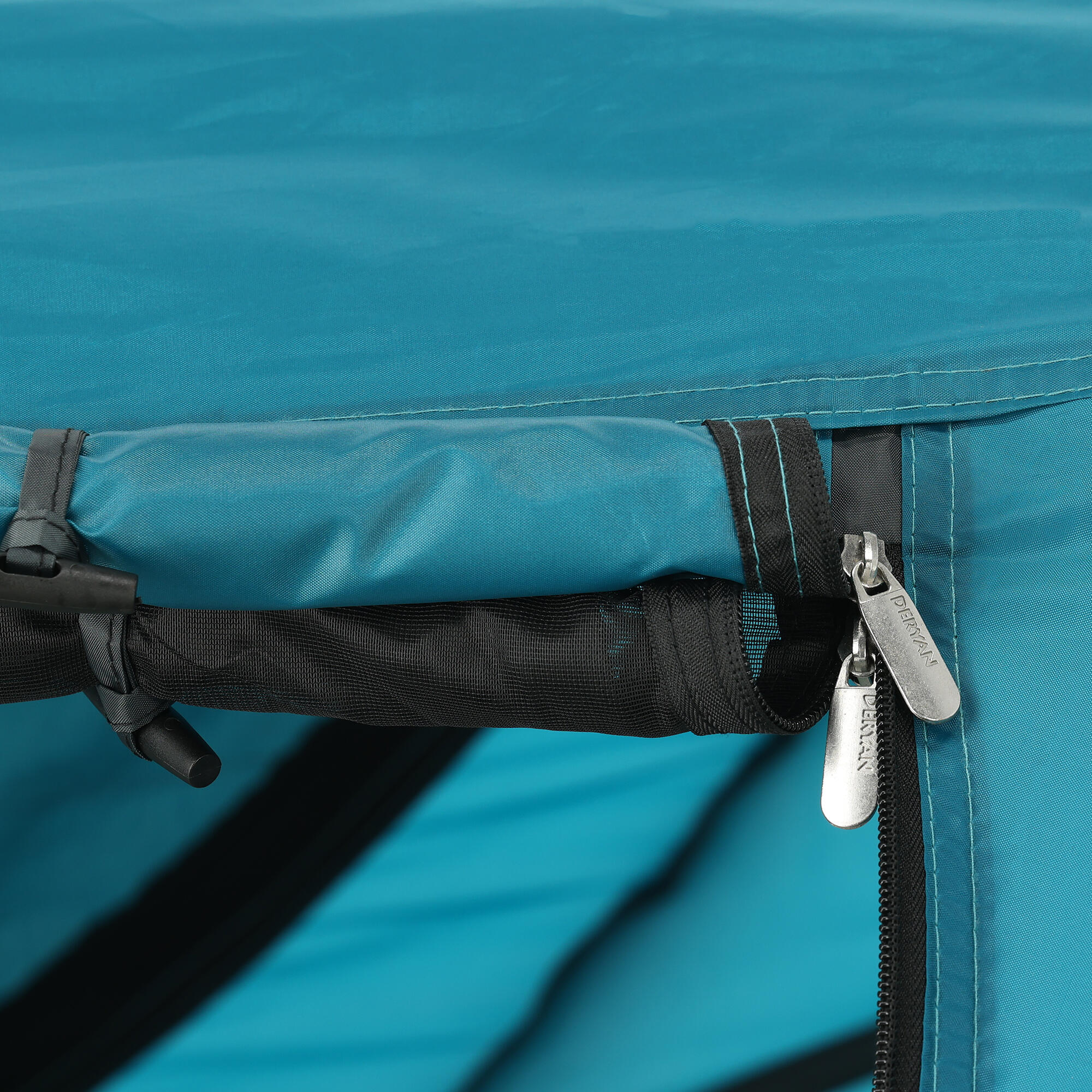 Deryan Lit de camping Peuter Luxe - Avec matelas autogonflant - Océan 7/8