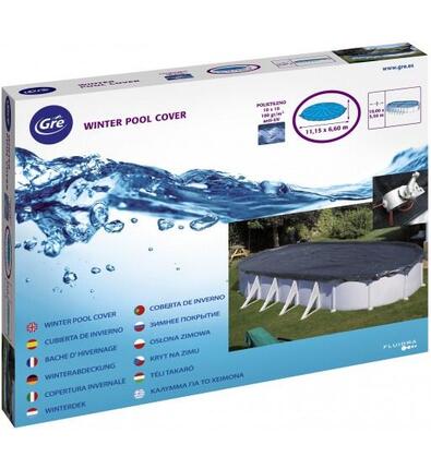Gre Couverture d'hiver pour piscine 730 x 375 cm