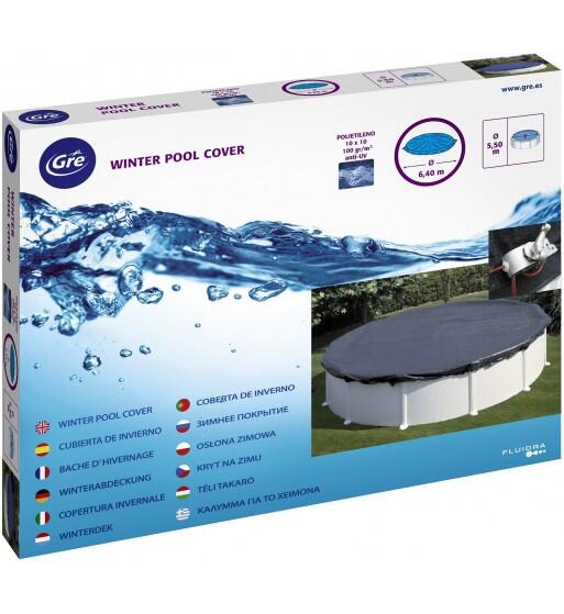 Gre cobertura de inverno para piscina ø 300 cm