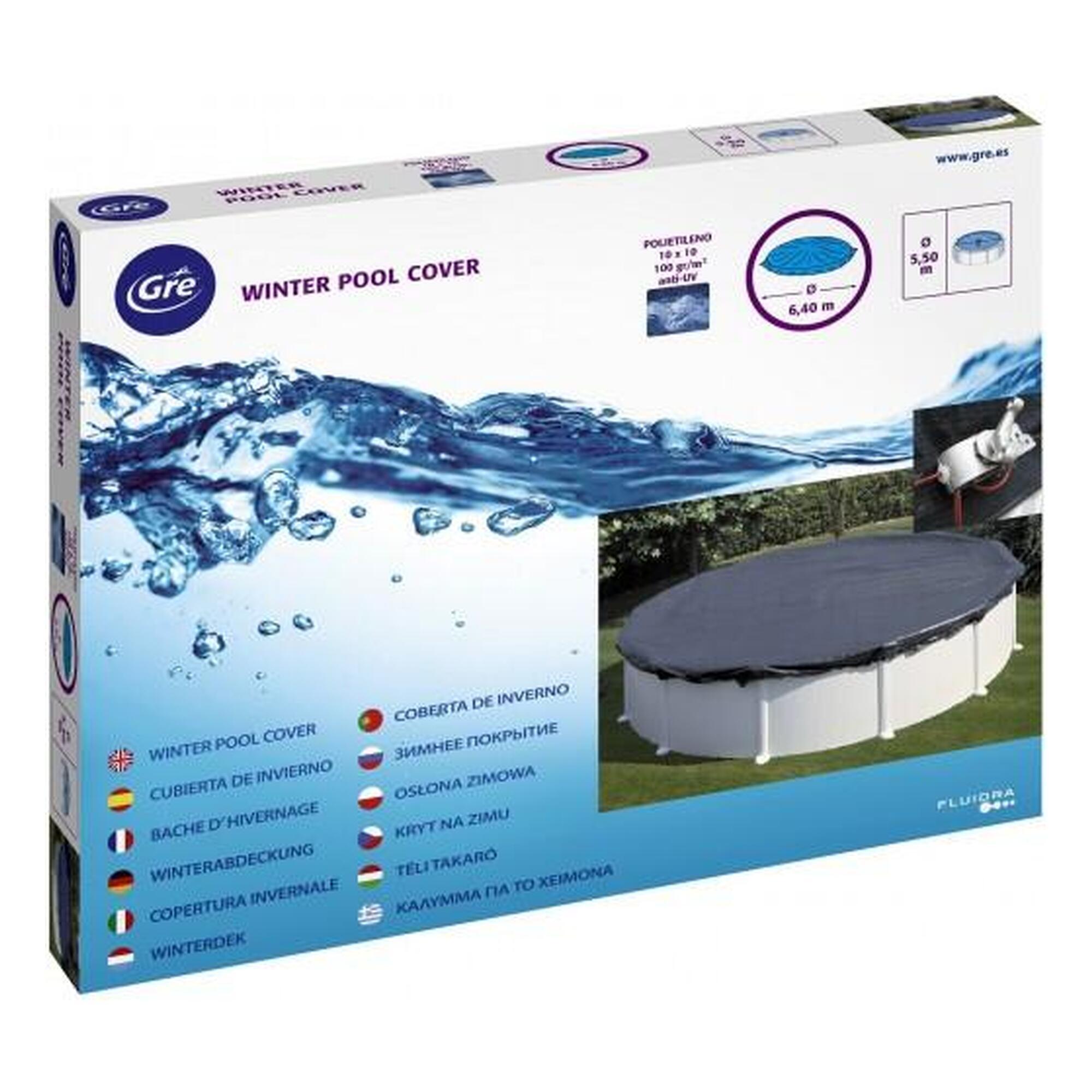 Gre Cobertura de inverno para piscina Ø 550 cm