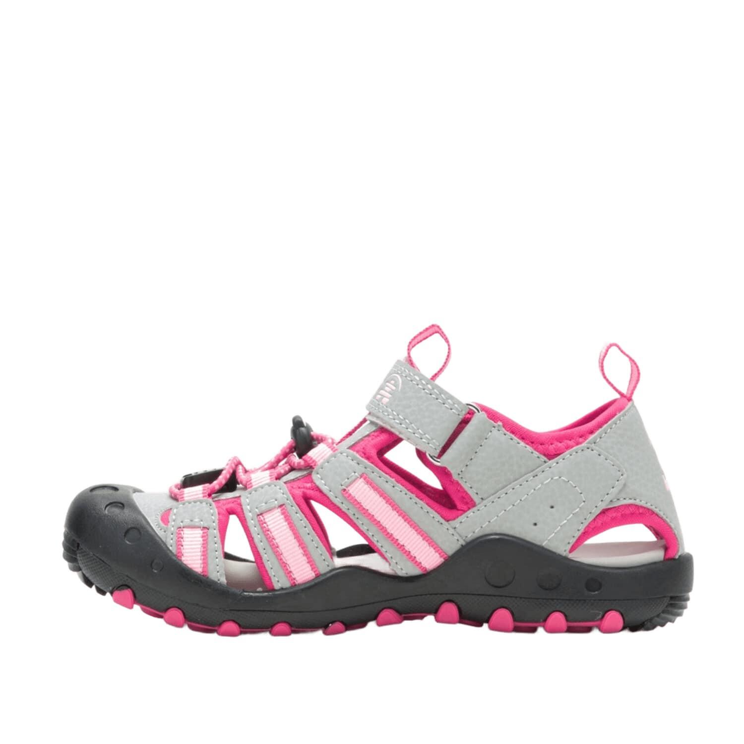 Jugendliche CRAB Sandale Grau/Rosa 4/6