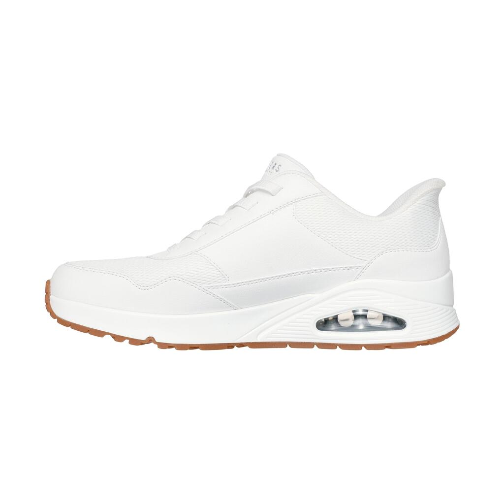 Sneaker Skechers Uno Banksia Donna - Slip-Ins Bianche Platform