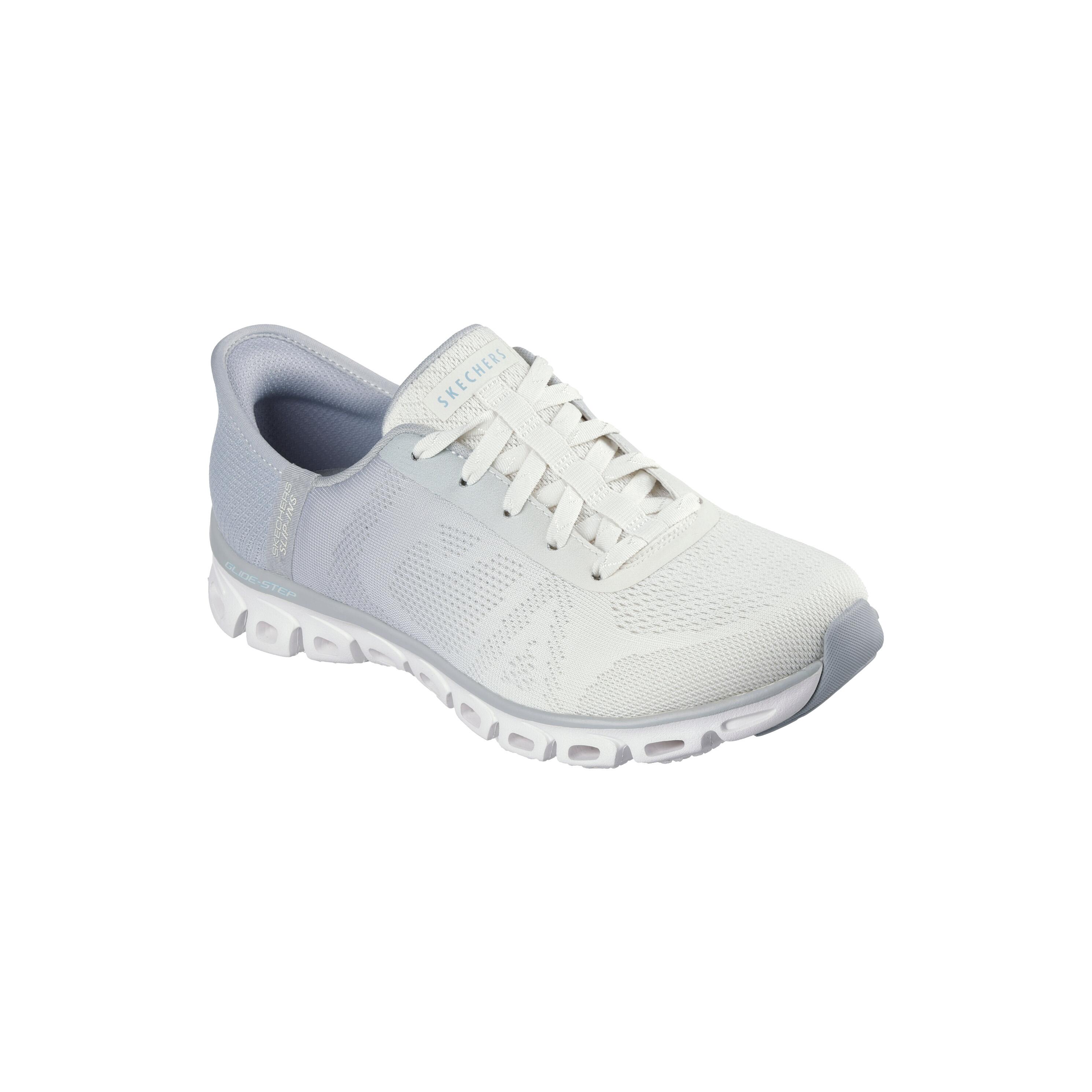 Sneakers da donna Skechers Glide step slip-ins Grigie 3/5