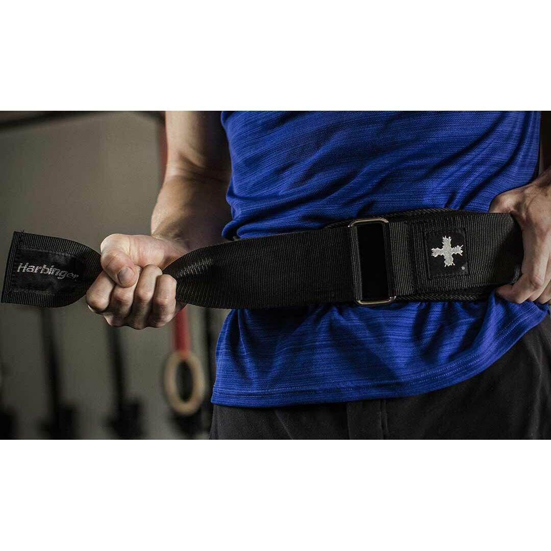Harbinger Foam Core Belt Schaumstoffgürtel zum Gewichtheben für Männer M Schwarz 4/5