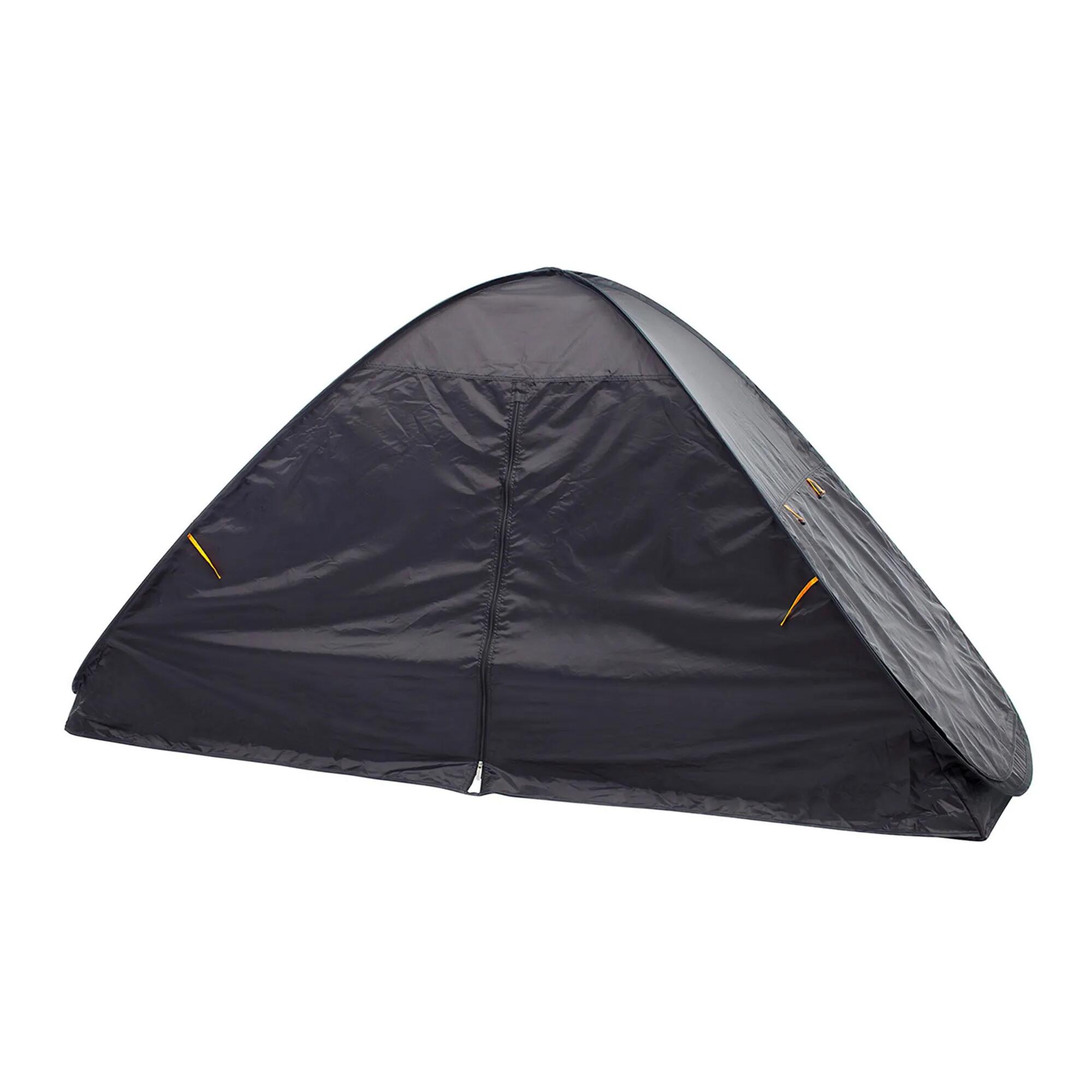 Tienda de cama de lujo con mosquitera - Pop-Up - 200x90 cm - Negro 4/5