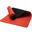 Yogamatte Rot – Rutschfeste Sportmatte, Pilattesmate mit Tragegurt