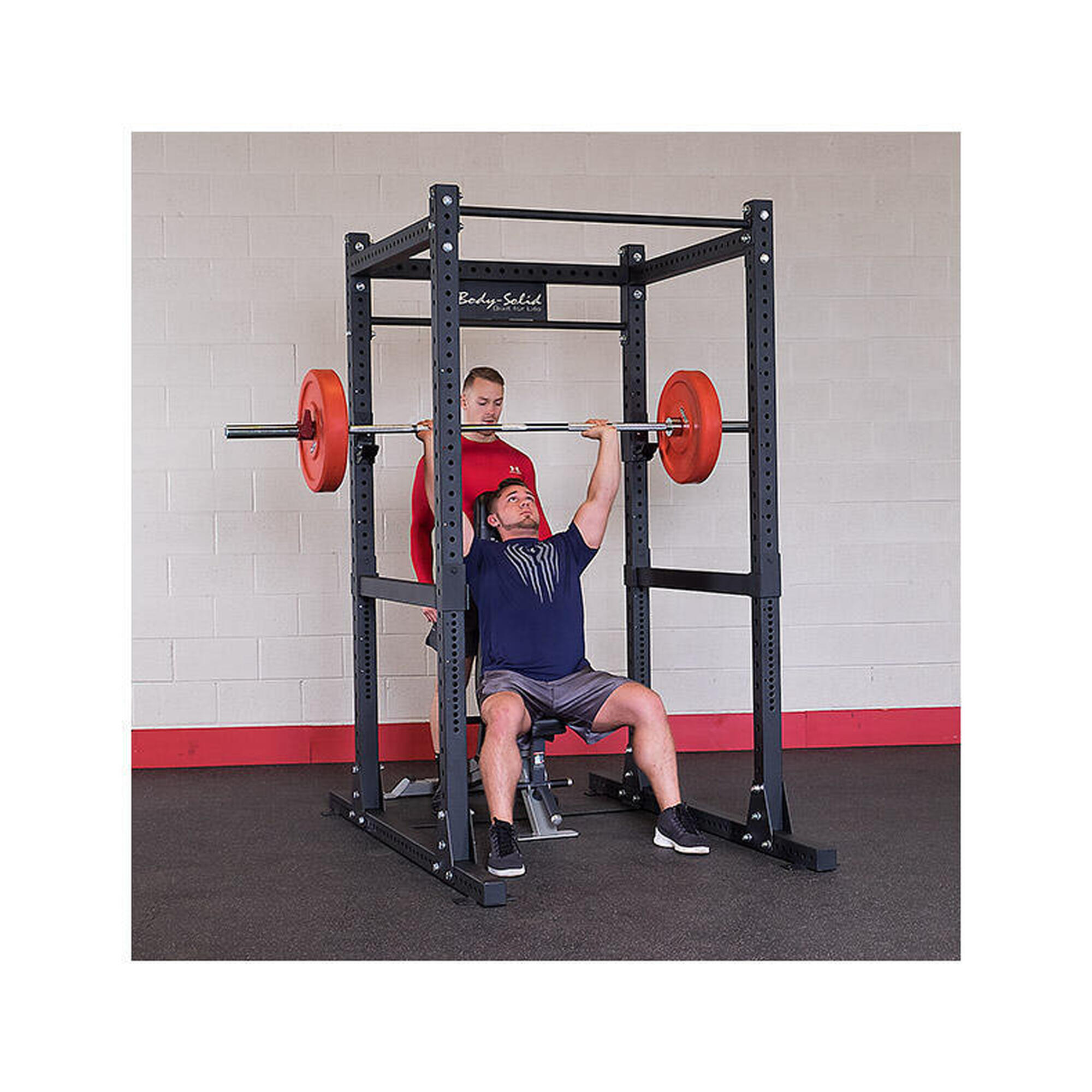 Body-solid - Power Rack Spr1000 - Cage D'Entrainement - Noir - Taille Unique - Decathlon