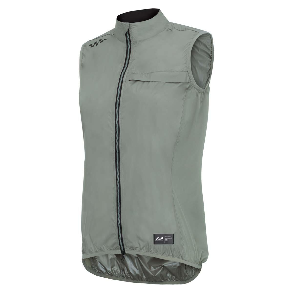 PROTECTIVE Windweste - Damen - P-Eazy Vest W - hellgrün