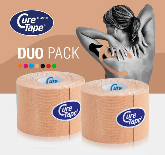 CURETAPE CureTape® Classic Kinesiotape - Set oferta especial - Beige