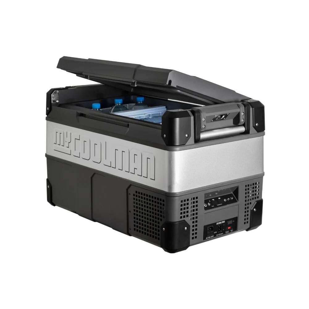 MYCOOLMAN myCOOLMAN 53L Dual Zone Fridge Freezer Portable 12/24V 240V Bluetooth Camping
